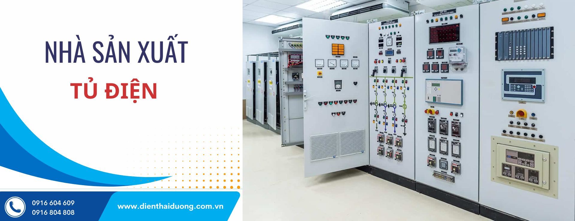 Nhà sản xuất tủ bảng điện