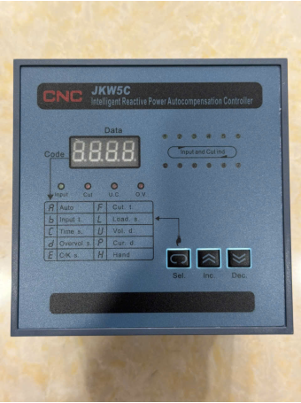 Bộ điều khiển tụ bù 06 Cấp CNC JKW5C-6