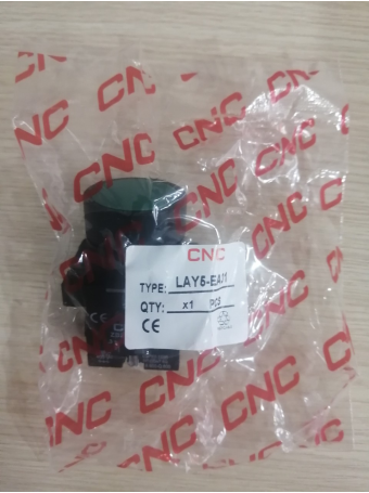 Nút nhấn không đèn CNC màu xanh 1NO Ø25 ( LAY5-EA31 )