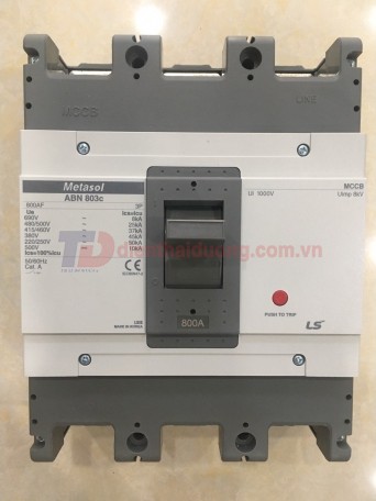 MCCB LS 3P 800A 45kA ( ABN803c )