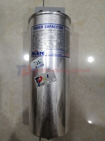Tụ bù khô MIKRO 3P 5KVAr 440V ( MKC-445050KT )