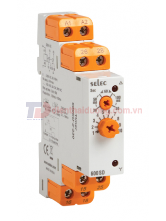 Timer khởi động Sao - Tam giác  SELEC 600SD-2-110