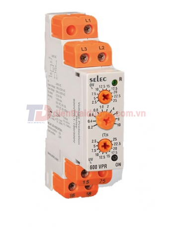 Rơ le bảo vệ điện áp SELEC 600VPR- 310 / 520 ( 3 pha )
