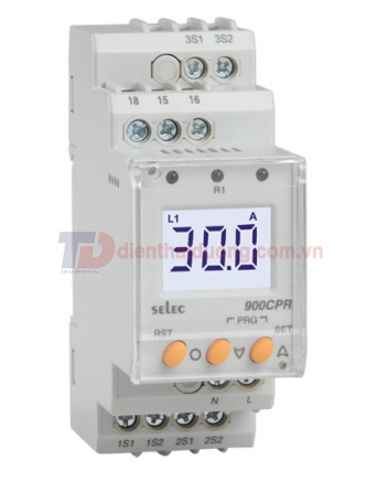 Rơ le bảo vệ dòng điện 3 pha SELEC 900CPR-3-230V