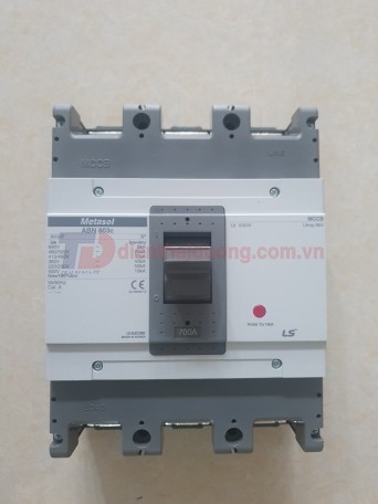 MCCB LS 3P 700A 45kA ( ABN803c )
