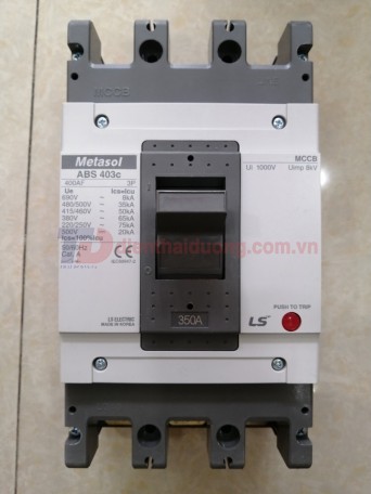 MCCB LS 3P 350A 65kA ( ABS403c )