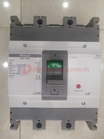 MCCB LS 3P 500A 75kA ( ABS803c )