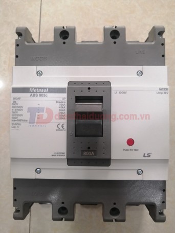MCCB LS 3P 800A 75kA ( ABS803c )