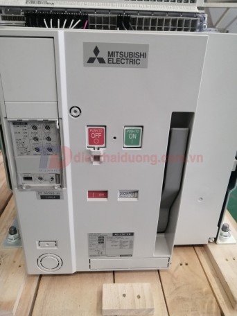 ACB MITSUBISHI 4P 1250A 65kA loại cố định ( AE1250-SW )