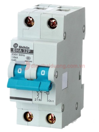 MCB SHIHLIN 2P 32A 6kA ( BHA-B3 )