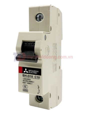 MCB MITSUBISHI 1P 25A 10kA ( BH-D10 )