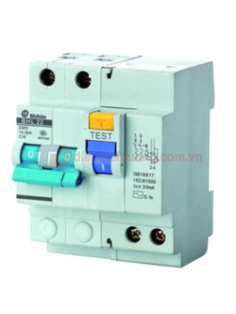 RCBO SHIHLIN 2P 16A 6kA 30mA ( BHL )
