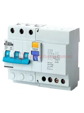 RCBO SHIHLIN 3P 10A 6kA 30mA ( BHL )