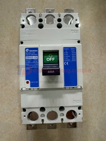 MCCB SHIHLIN 3P 400A 50kA ( BM400-HN )