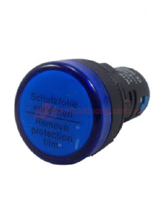 Đèn báo led CNC Ø22 màu xanh dương 220VAC ( AD22-22DS )