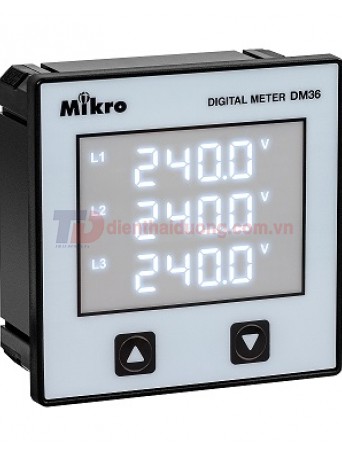 Đồng hồ đo dòng điện Mikro DM36A