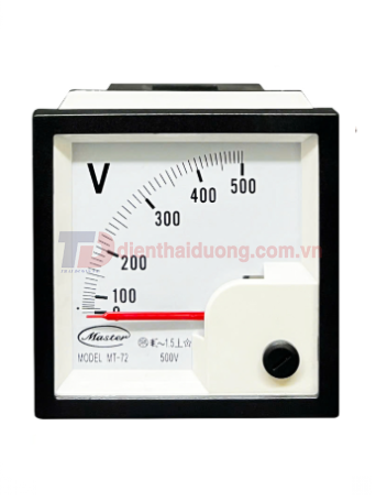 Đồng hồ Volt MASTER 500VAC size: 72x72 ( MT-72 )