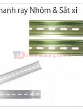 THANH RAY NHÔM - SẮT XI CÀI MCB TÉP