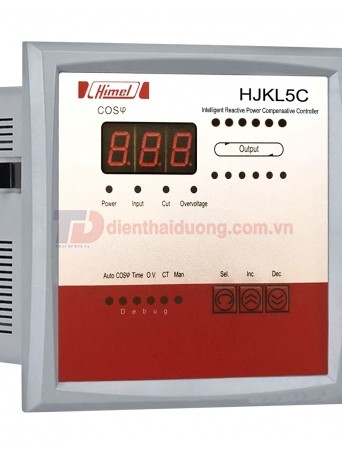 Bộ điều khiển tụ bù 06 cấp HIMEL HJKL5CQ6S