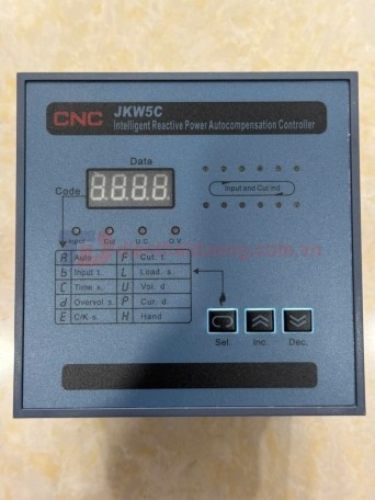 Bộ điều khiển tụ bù 06 Cấp CNC JKW5C-6