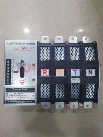 Bộ chuyển nguồn ATS KYUNGDONG 4P 600A ( KD06-F406A )