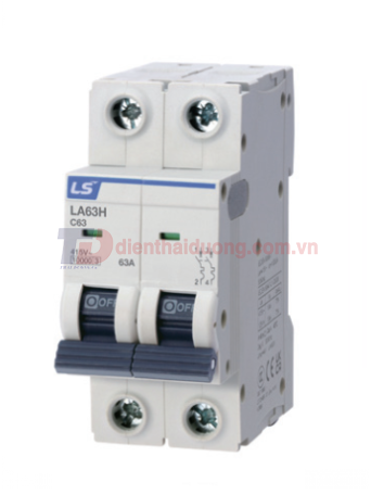 MCB LS 2P 63A 10kA ( LA63H )