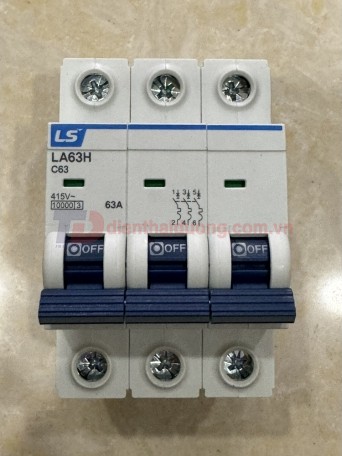 MCB LS 3P 63A 10kA ( LA63H )