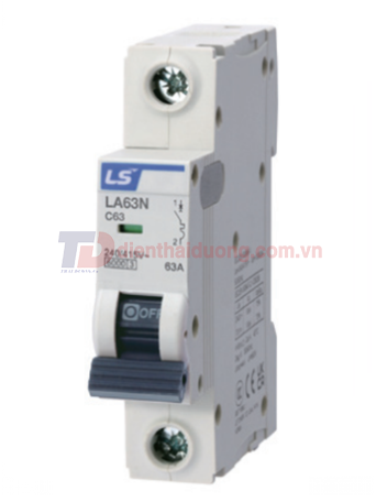 MCB LS 1P 20A 6kA ( LA63N )
