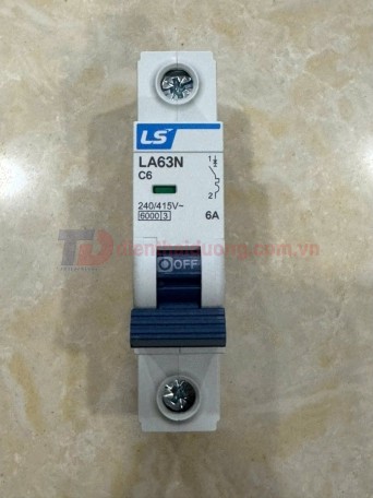 MCB LS 1P 6A 6kA ( LA63N )