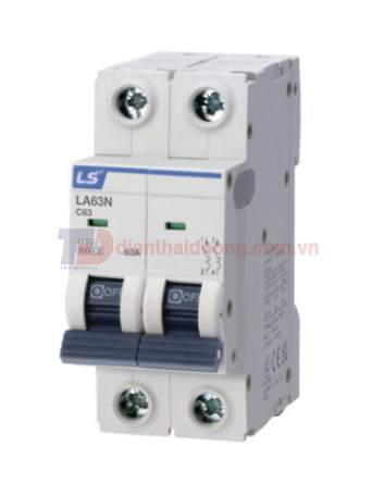 MCB LS 2P 20A 6kA ( LA63N )