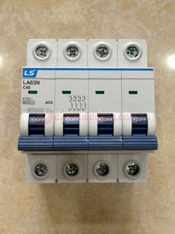 MCB LS 4P 40A 6kA ( LA63N )