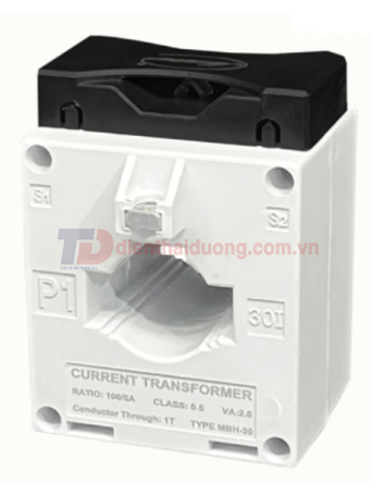 Biến dòng đo lường MASTER hộp nhựa MBH 100/5A CL0,5 2,5VA ( MBH-30 )