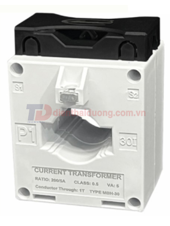 Biến dòng đo lường MASTER hộp nhựa MBH 200/5A CL0,5 5VA ( MBH-30 )
