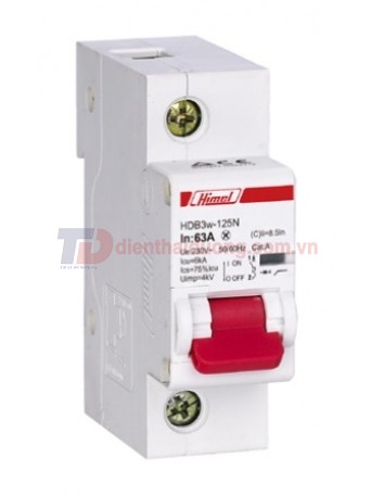 MCB HIMEL 1P 80A 10kA ( HDB3W125H1C80 )
