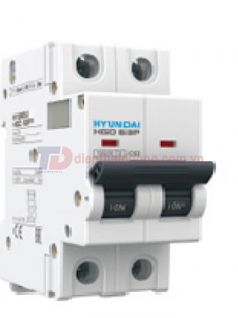 MCB HYUNDAI 2P 125A 10kA ( HGD125 )