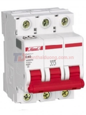 MCB HIMEL 3P 20A 6kA ( HDB3WN3C20 )
