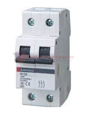 MCB MITSUBISHI 2P 63A 6kA ( BH-D6 )
