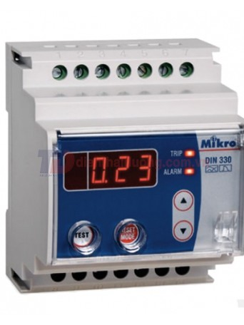 Relay bảo vệ dòng rò Mikro DIN330-230A 