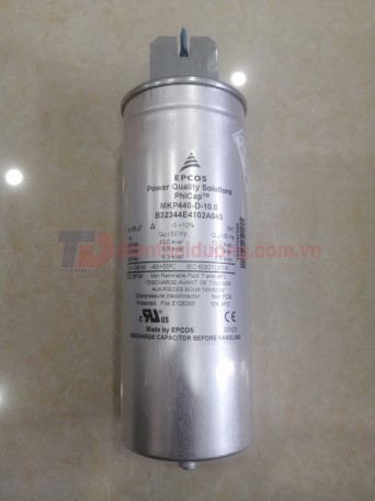 Tụ bù khô EPCOS 3P 10KVAr 440V ( MKP440-D-10.0 )