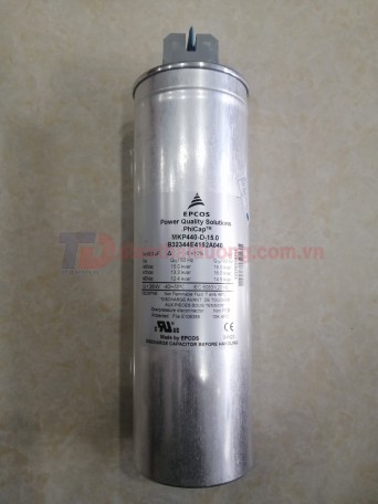 Tụ bù khô EPCOS 3P 15KVAr 440V ( MKP440-D-15.0 )