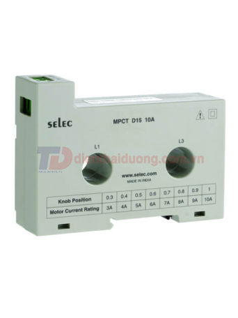 Biến dòng bảo vệ động cơ SELEC MPCT D15 80A