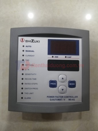 Bộ điều khiển tụ bù 06 cấp SHIZUKI MS-6Q-415-50 