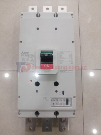 MCCB MITSUBISHI 3P 1000A 85kA chỉnh dòng 0.5-1.0*In ( NF1000-SEW )