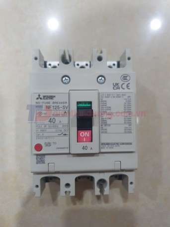 MCCB MITSUBISHI 3P 40A 30kA ( NF125-SV )