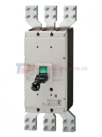 MCCB MITSUBISHI 4P 1600A 85kA chỉnh dòng 0.5-1.0*In ( NF1600-SEW )
