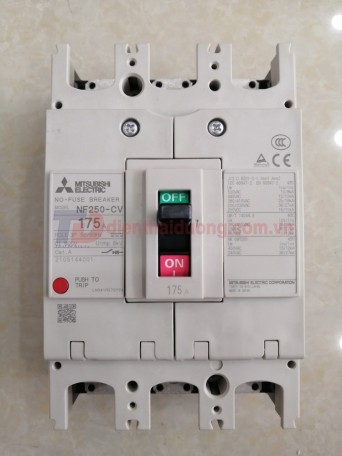 MCCB MITSUBISHI 3P 175A 25kA ( NF250-CV )