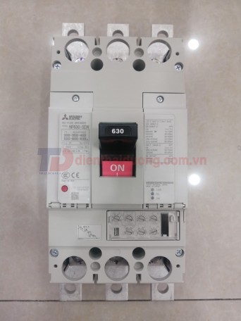 MCCB MITSUBISHI 3P 630A 50kA chỉnh dòng 0.5-1.0*In ( NF630-SEW )