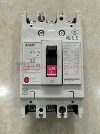 MCCB MITSUBISHI 3P 32A 10kA ( NF63-HV )