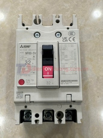 MCCB MITSUBISHI 3P 32A 7.5kA ( NF63-SV )