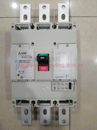 MCCB MITSUBISHI 3P 800A 36kA chỉnh dòng 0.5-1.0*In ( NF800-CEW )
